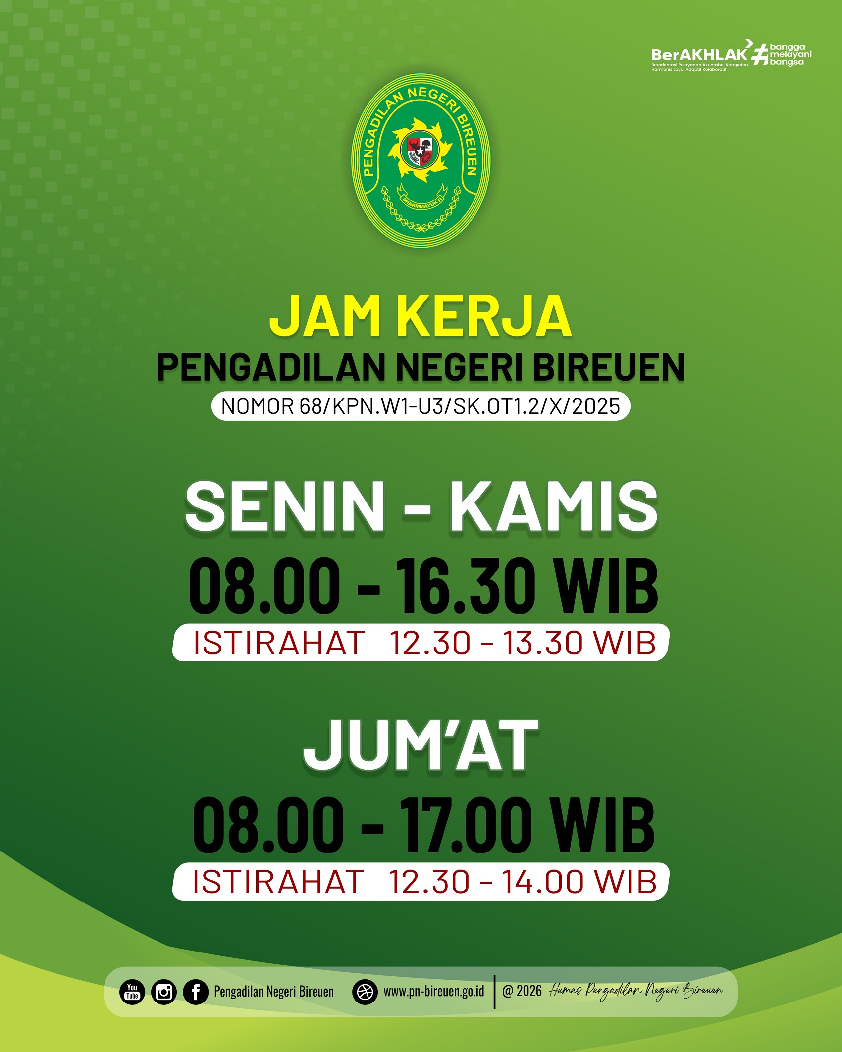 jam kerja